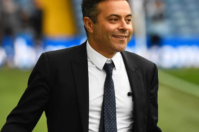 VOCAL: Leeds United owner Andrea Radrizzani has been active on social media, promoting social distancing and self isolation measures. Pic: Getty.