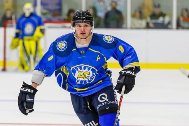 STICKING AT IT: Joe Coulter says he overcame some initial challenges to end the season a better player at Leeds Chiefs. picture courtesy of Mark Ferriss.
