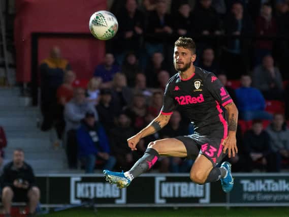 MACHINE: Leeds United midfielder Mateusz Klich has been working hard on his incredible fitness levels whilst training at home. Picture by Bruce Rollinson.