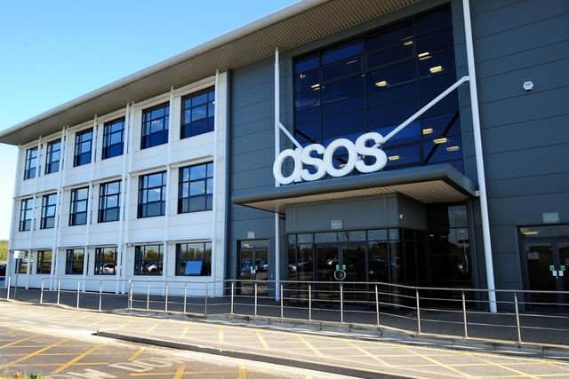 Online retialer Asos has been accused of flouting social distancing rules.