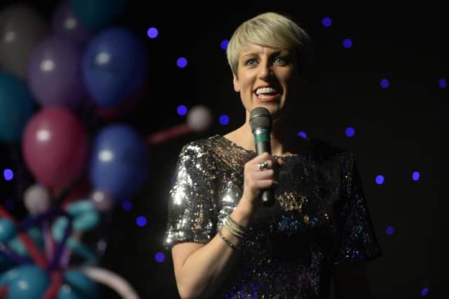Steph McGovern hosting the Yorkshire Children of Courage Awards in 2016. (Bruce Rollinson)