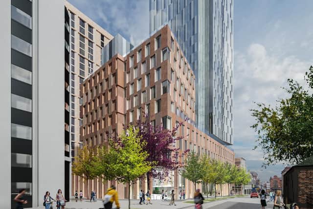 Artist impression of the tower.
