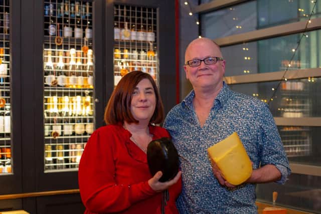 Vickie Rogerson and Nick Copland, the founders of Homage2Fromage.