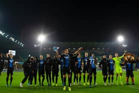 CHAMPIONS: Club Brugge have won the 2019-20 Jupiler Pro League after the season was ended early with placings finishing as they stood. Photo by KRISTOF VAN ACCOM/BELGA MAG/AFP via Getty Images.