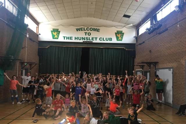 The Hunslet Club has 1,800 young members taking part in 98 activities each week