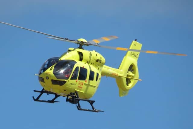 Yorkshire Air Ambulance.