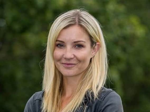 Springtime On The Farm presenter Helen Skelton has said there is a "massive disconnect" between farmers and the general public. Pic: James Hardisty,