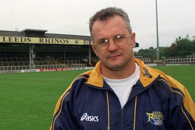 END OF THE LINE: Former Leeds Rhinos coach Dean Lance at Headingley. Picture: Steve Riding.