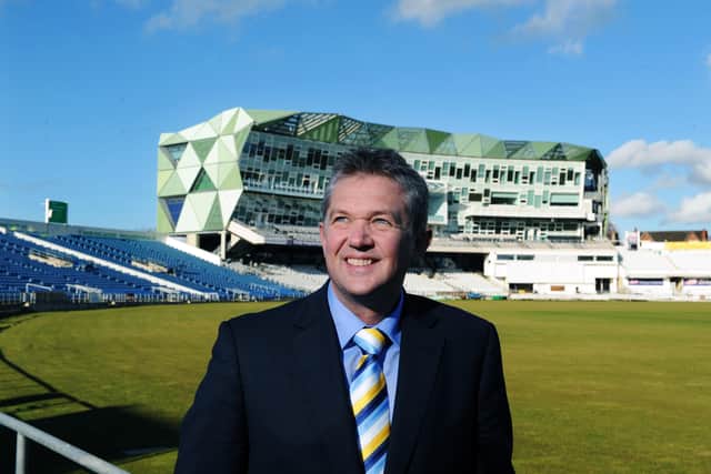 Yorkshire CCC chief executive Mark Arthur. Picture: Jonathan Gawthorpe.