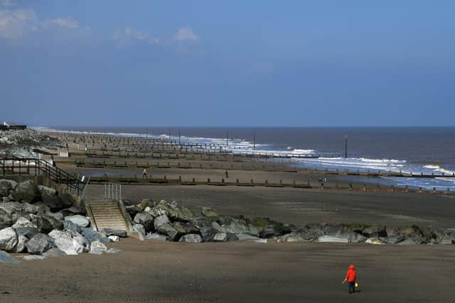 The beach at Withernsea (photo: Jonathan Gawthorpe)