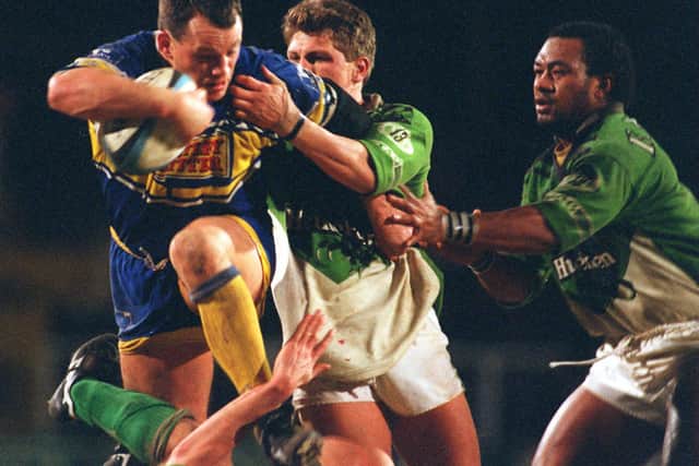 Gary Mercer starred for Leeds at the start of the Super League era.