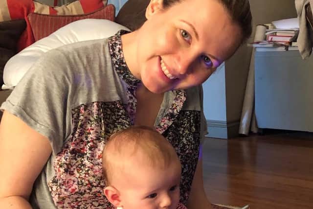 Emma Gardner with son Teddy. Picture: Emma Gardner