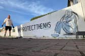 Paul Young's mural in Pudsey.