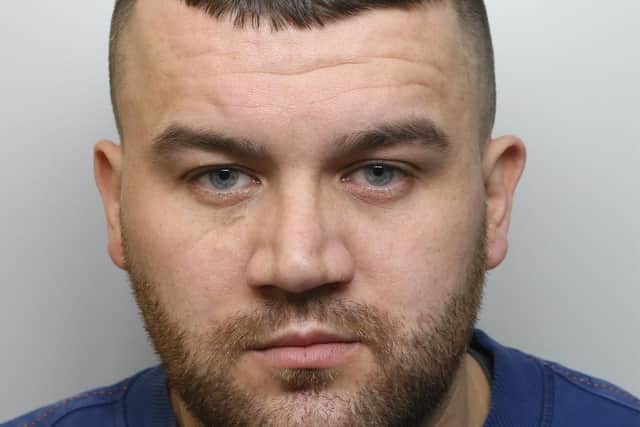Ashley Cookson was jailed for four years for the burglary of a house in Roundhay.