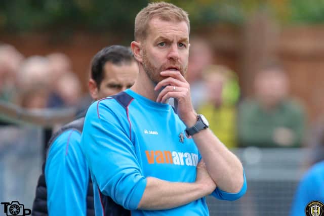 Harrogate Town boss Simon Weaver. Picture: Matt Kirkham.