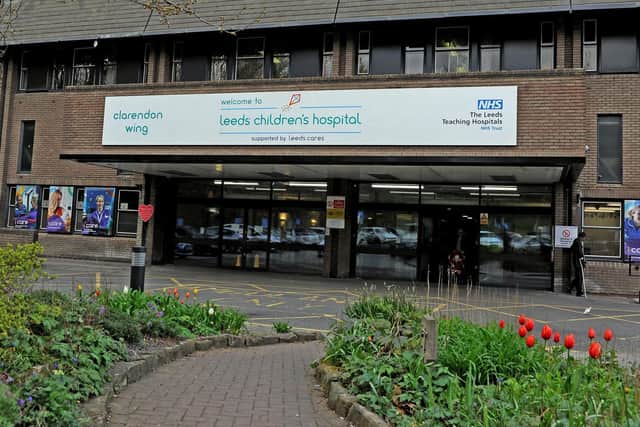 Leeds Children's Hospital at LGI. Picture: Tony Johnson