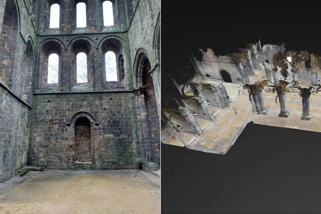 Kirkstall Abbey.