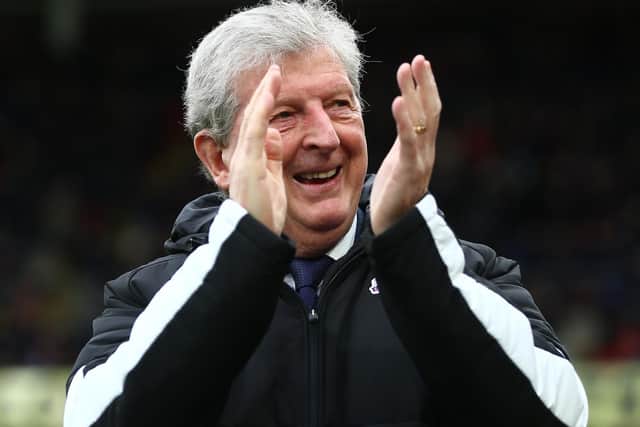 IMPRESSED: Crystal Palace boss Roy Hodgson has been kept entertained by Leeds United in part. Photo by Jordan Mansfield/Getty Images.