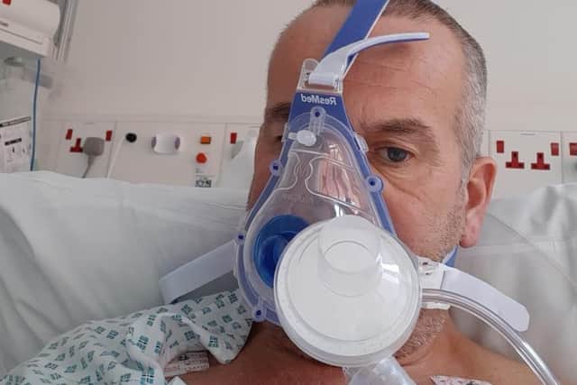 Glenn Philpott, 59, of Morley, who battled Covid-19 in intensive care at St James' Hospital in Leeds.