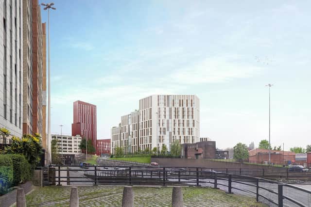 An artist impression of the proposed development.