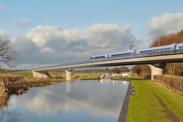 What HS2 could look like (photo: PA).