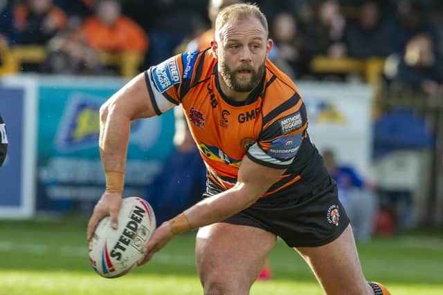 Tigers' Paul McShane  Picture Tony Johnson