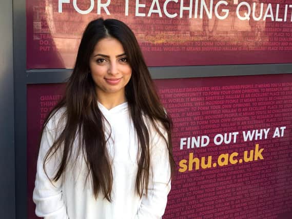 Kajin Osman is among student nurses at Sheffield Hallam University now joining the NHS workforce.