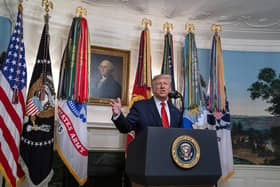 President Donald Trump (photo: Tasos Katopodis/Getty Images)