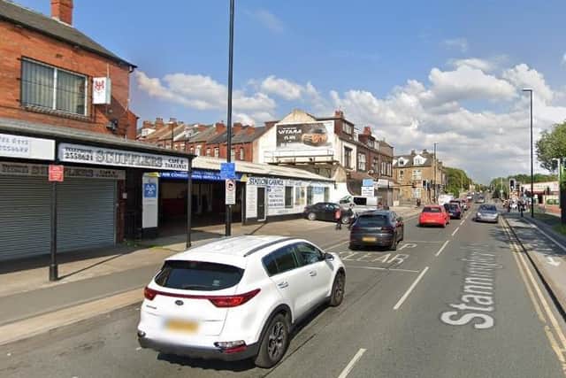 Police conducted a traffic operation on Stanningley Road in Bramley on Thursday. Photo: Google Maps.