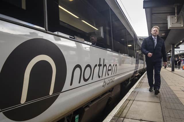 Transport Secretary Grant Shapps is also the Northern Powerhouse Minister.