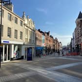 The coronavirus lockdown will be extended for another three weeks, the Government is expected to announce. Pictured is an empty Briggate in Leeds during the coronavirus lockdown.