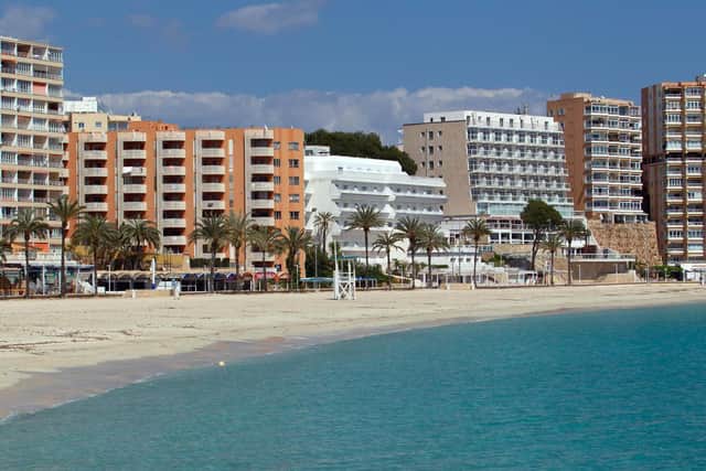 Spanish resorts have been left desolate by the lockdown.