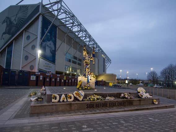 EMPTY: Elland Road has not hosted a game since March 7 when Leeds United beat Huddersfield Town 2-0