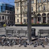 City centre footfall is down by more than 90 per cent