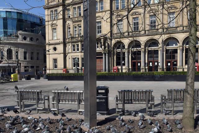 City centre footfall is down by more than 90 per cent