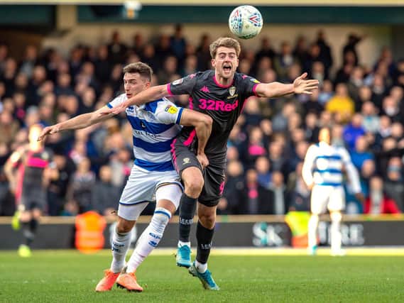 HANDFUL: Patrick Bamford has given defences all they can handle for Leeds United this season. Pic: Bruce Rollinson.