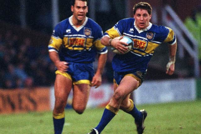 Alan Tait scored Leeds' try in their 1994 loss to Australia.