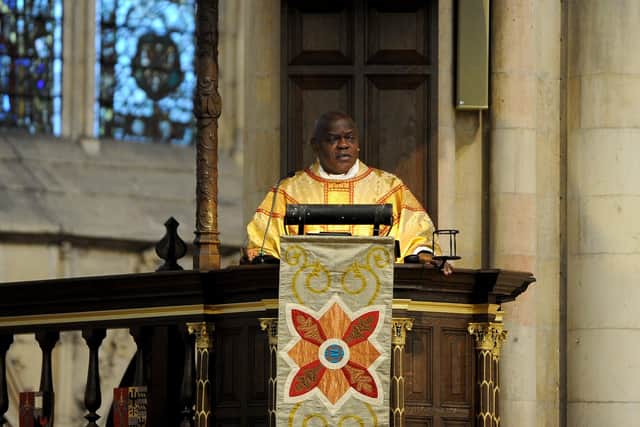 Outgoing Archbisohp of York, Dr John Sentamu, has given his blessing to Captain Tom Moore.