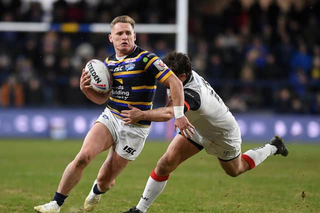 Rhinos have not played since last month's win over Toronto when brad Dwyer was among the try scorers. Picture by Jonathan Gawthorpe.