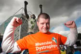 Martin Hywood is a huge Leeds United fan (photo: Muscular Dystrophy UK)