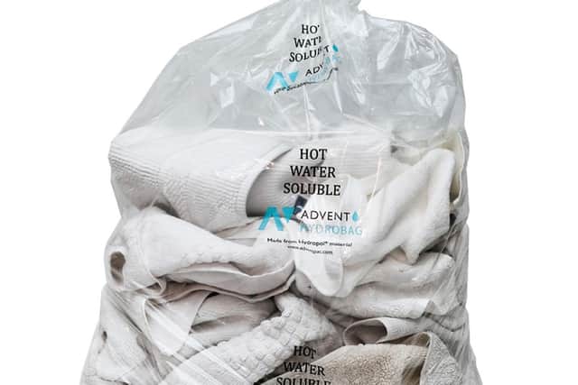 The bags have been donated to Leeds hospitals cc PA