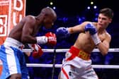 ON THE WORLD STAGE: Leeds boxer Hope Price, right, in action against Swedi Mohamed on the undercard of Anthony Joshua’s fight against Andy Ruiz Jr in December last year. Picture: Getty Images.