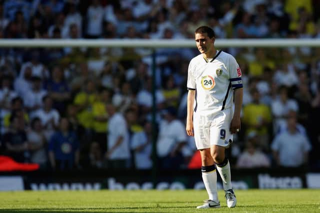 REGRET: David Healy was Leeds United captain on the day they were relegated to League One. Pic: Getty.