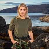 Action mum: 
Helen Skelton taking part in Channel 4's Celebrity SAS: Who Dares Wins.