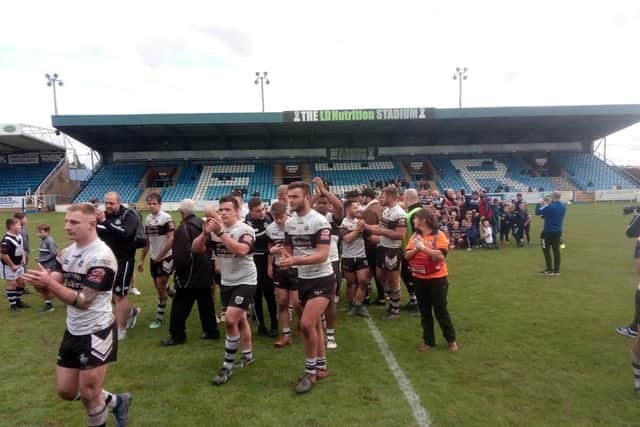 Stanningley were beaten in last year's Division One promotion final. Picture by Peter Smith.