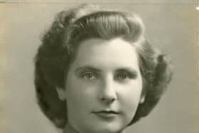 Betty Webb MBE in Washington in 1945. Picture supplied by WRAC.