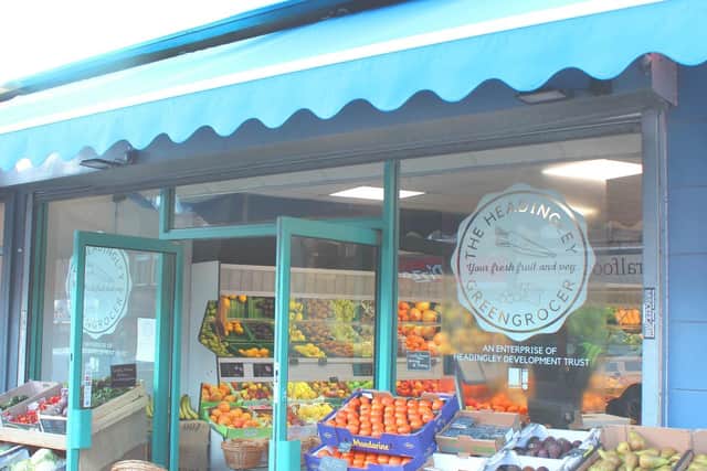 The Headingley Greengrocer, which has now reached its first anniversary.