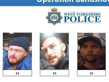 Three final suspects police need your help to name