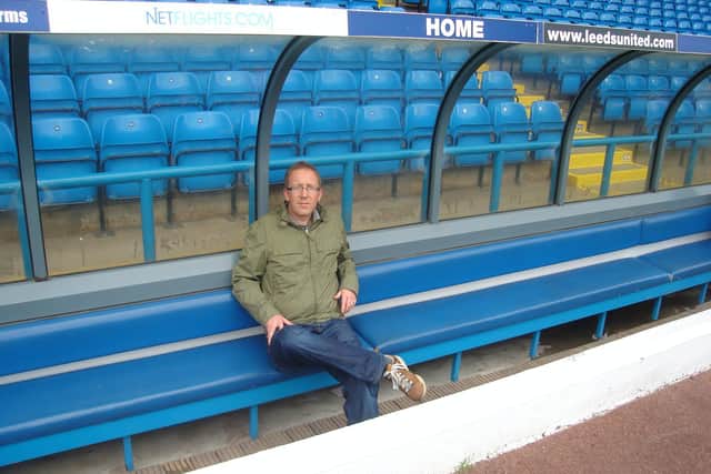 HOME: Jon Howe at Leeds United's famous Elland Road ground, where many of his favourite memories have taken place