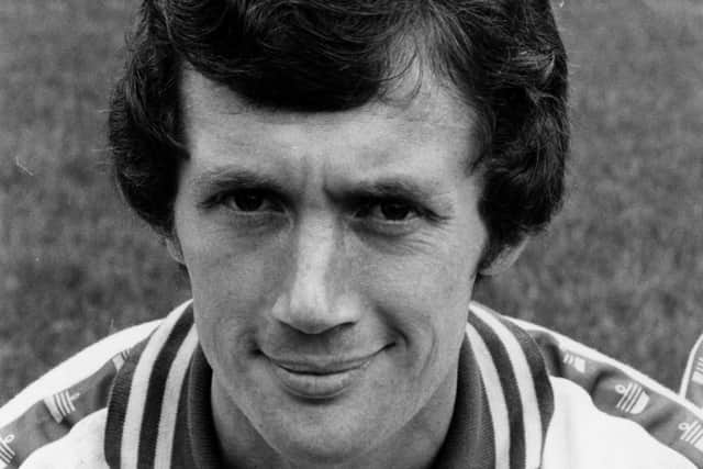 LEGEND: Trevor Cherry wore the armband for Leeds United, won a First Division title and played for his country. Pic: Getty.